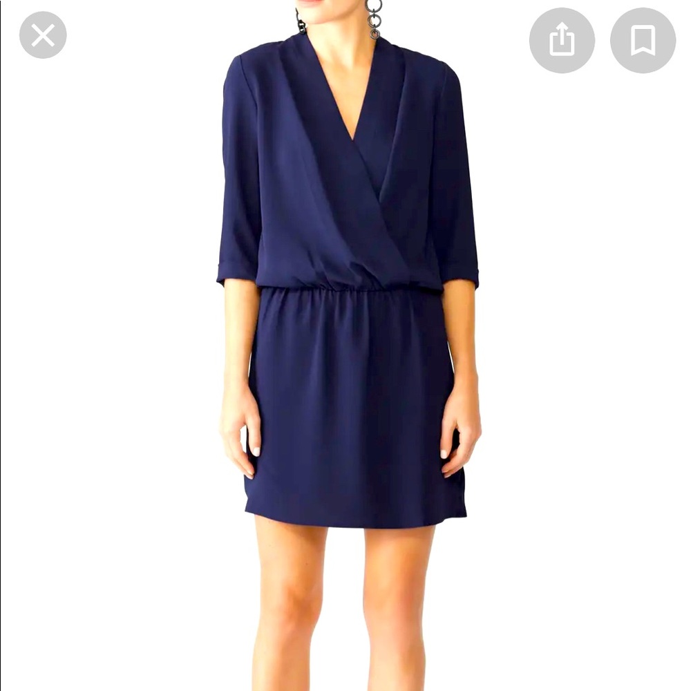 Amanda uprichard Venus dress navy